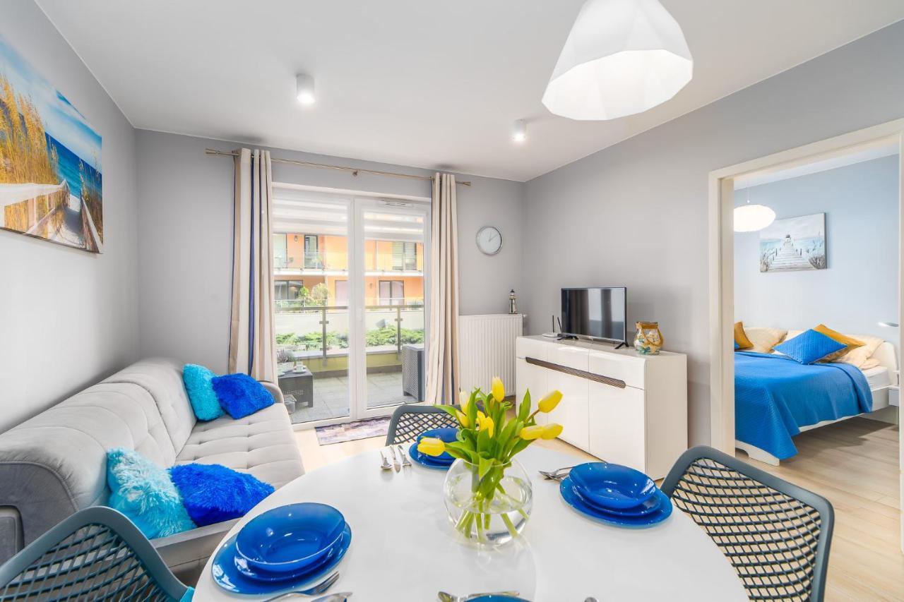 Apartament Niebieski Kolobrzeg Bagian luar foto